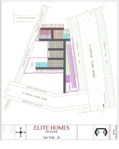 Elite Homes, Sector - 30, Jhajjar, Haryana, Site plan, Floor Plan, Master Plan